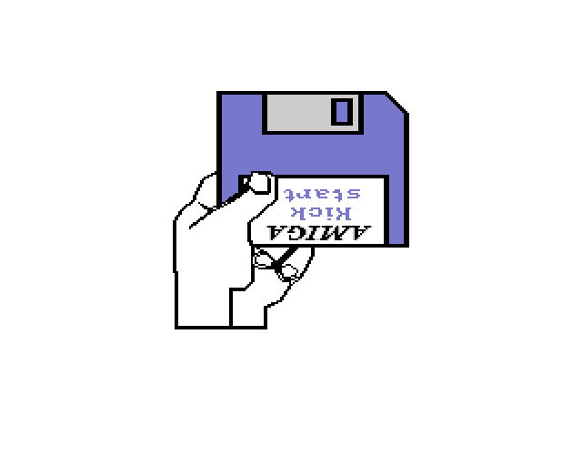 Insert Kickstart disk